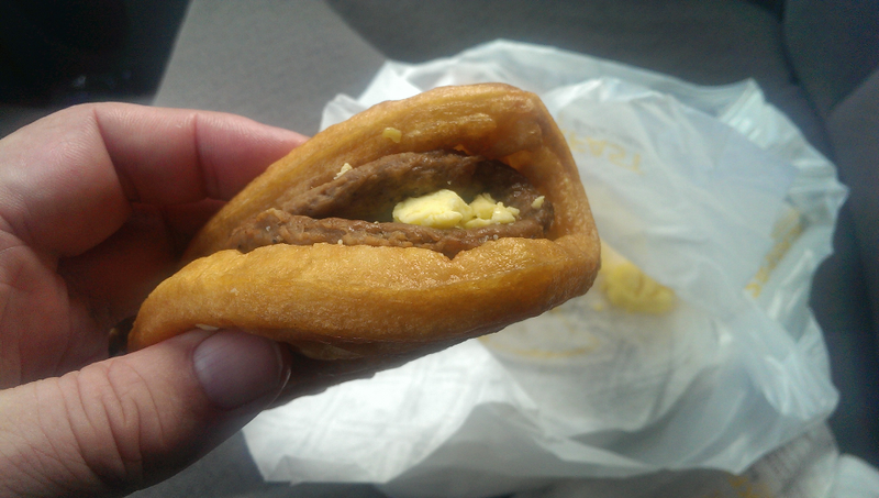 Illustration for article titled Taco Bell's Waffle Taco: The Snacktaku Road Trip Review